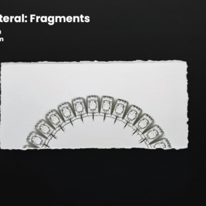 Andrés Camelo Visual Artist Multilateral: Fragments 30X 50cms Mixed media and draw 2023