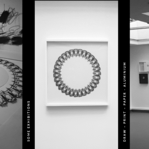 Multilateral 50 X 50 cms Draw - Charcoal 2023