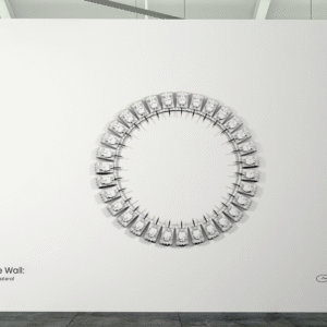 Andrés Camelo Visual Artist The Wall Multilateral 100 X 100 X 12 cms 3d printing 2023