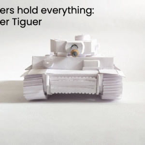 Andrés Camelo Visual Artist Of the series Papers holds everything Paper cut sculpture, pen and ink 30 ms x 35cm x 15 cms 2023